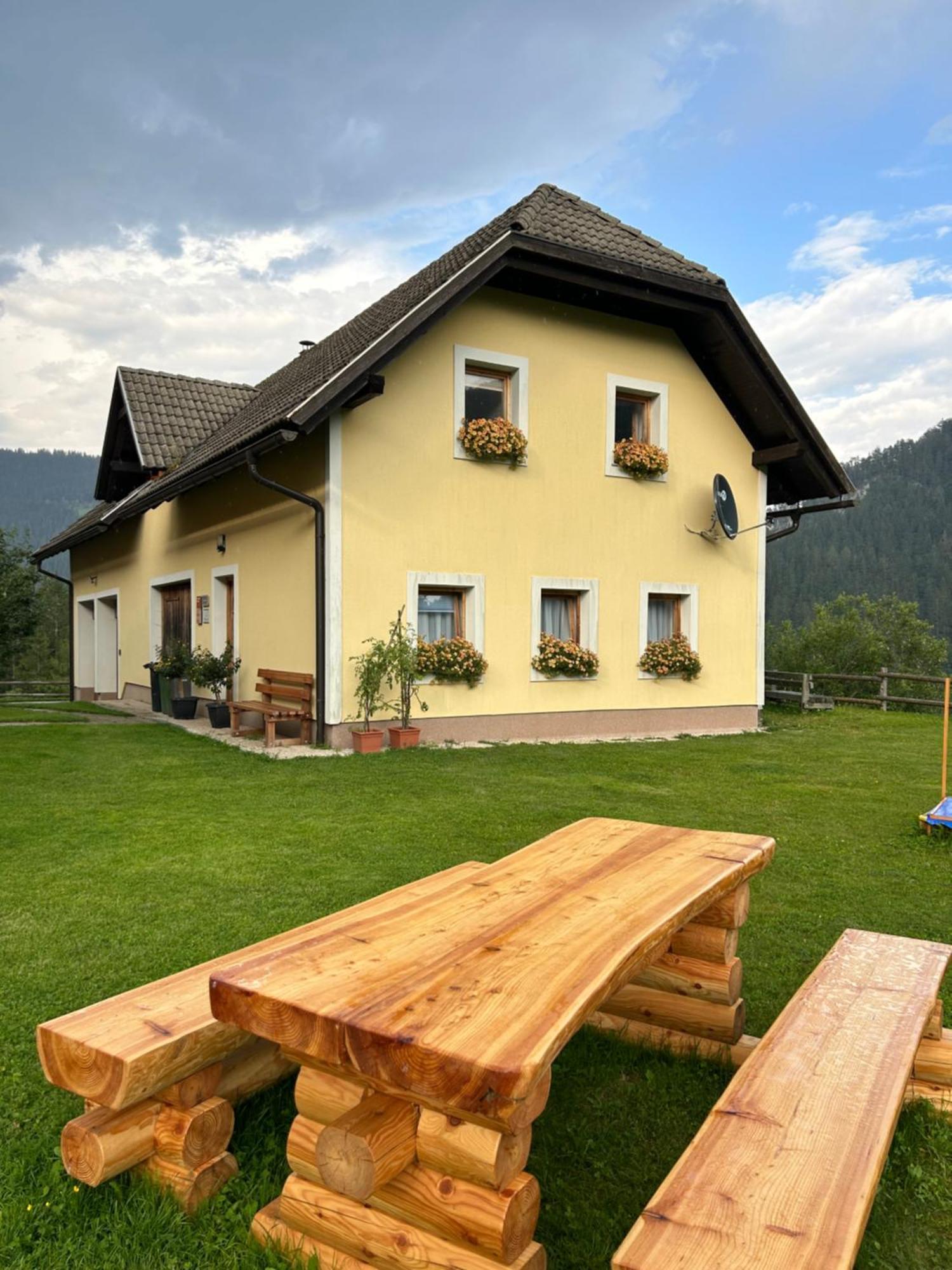 Tourist Farm Gradisnik Leilighet Solčava Eksteriør bilde